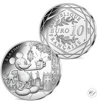 Ranska 10 € 2018 Mikki Hiiri - Lorraine 15/20 coincard
