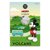 Ranska 10 € 2018 Mikki Hiiri - Oodi tulivuorille 16/20 coincard