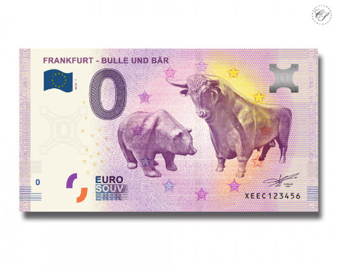 Saksa 0 euro 2018 Bulle & Bär Frankfurt UNC