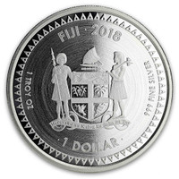 Fiji 1 $ 2018 Pacific Dollar 1 oz Ag