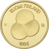 Suomi 100 € 2019 Suomen Hallitusmuoto 1919 Au, Proof