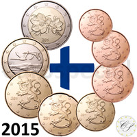 Suomi 1s - 2 € 2015 UNC
