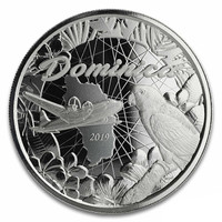 Dominica 1 $ 2019 Keisariamatsoni 1 oz Ag
