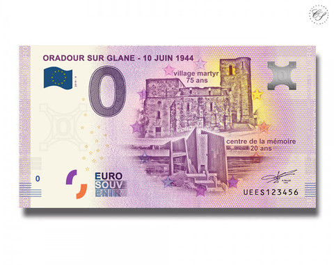 Ranska 0 € 2019 Oradour sur Glane - 10.6.1944