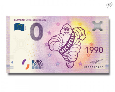 Ranska 0 € 2019 l'Aventure Michelin UNC