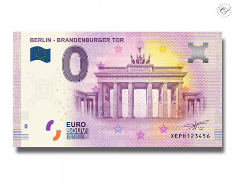 Saksa 0 € 2019 Brandenburgin portti UNC