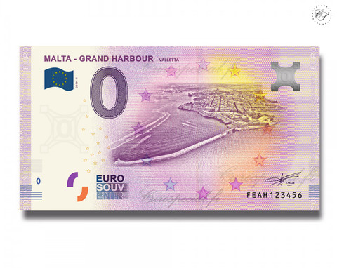 Malta 0 € 2019 Grand Harbour - Valletta UNC