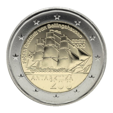 Viro 2 € 2020 Antarktika 200 vuotta