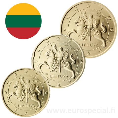 Liettua 10s, 20s & 50s 2021 BU kapseleissa