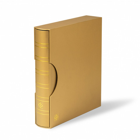 Leuchtturm Grande Classic -keräilykansio, metalliväri, kulta