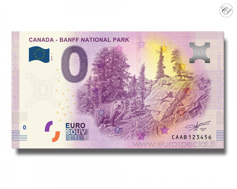 Kanada 0 € 2019 Mustakarhu - Banffin kansallispuisto UNC