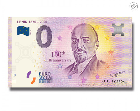 Venäjä 0 € 2019 V.I. Lenin 150 vuotta 1870-2020 UNC
