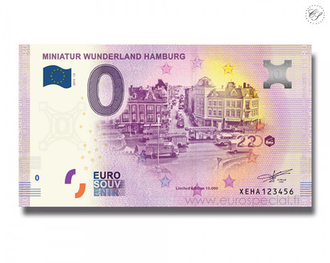 Saksa 0 € 2020 Miniatur Wunderland XIII UNC