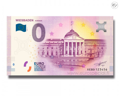 Saksa 0 € 2019 Wiesbaden - Kurhaus UNC
