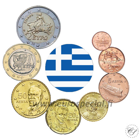 Kreikka 1s - 2 € 2014 BU