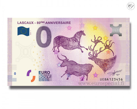 Ranska 0 € 2020 Lascaux - 80éme anniversaire UNC