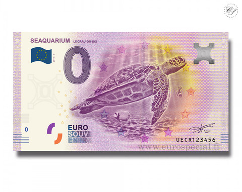 Ranska 0 € 2020 Seaquarium III UNC