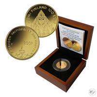 Suomi 100 € 2009 Porvoon valtiopäivät 200 vuotta kultaraha