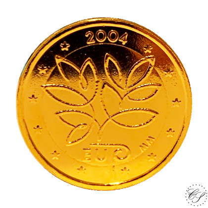 Suomi 2 € 2004 EU:n laajentuminen, kullattu