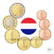 Alankomaat 1s - 2 € 2020 UNC
