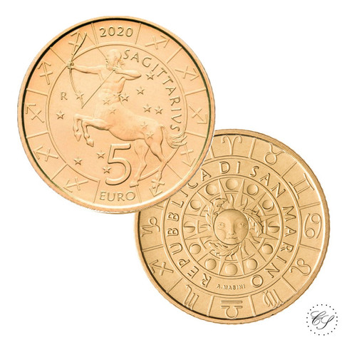 San Marino 5 € 2020 Zodiac - Jousimies UNC
