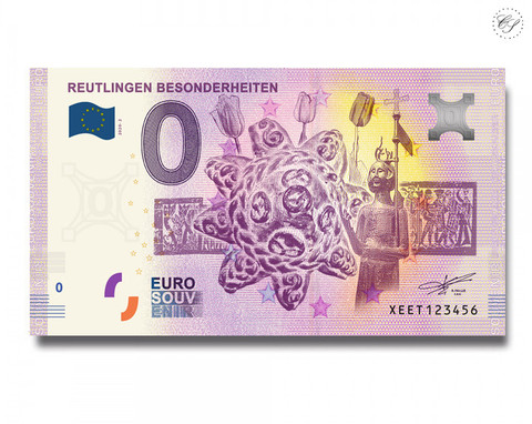 Saksa 0 € 2020 Reutlingerin museo UNC