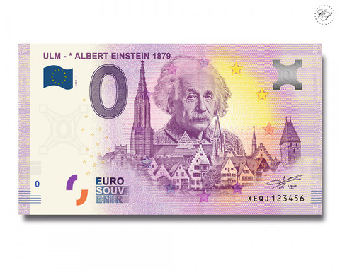 Saksa 0 € 2020 Albert Einstein UNC