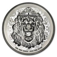 Niue 2021 Karjuva Leijona hopeakolikko 1 oz