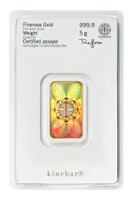 Kultalaatta 5 g Heraeus Kinebar