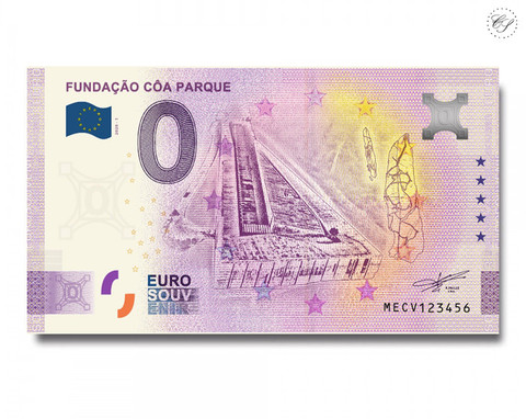 Portugali 0 € 2020 Côa-puiston säätiö -Juhlavuosiversio UNC