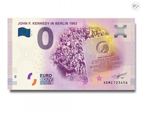 Saksa 0 € 2020 John F. Kennedy & Berliini 1963 UNC