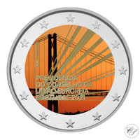 Portugali 2 € 2021 EU-puheenjohtajuus, väritetty (#1)