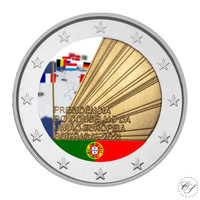 Portugali 2 € 2021 EU-puheenjohtajuus, väritetty (#2)