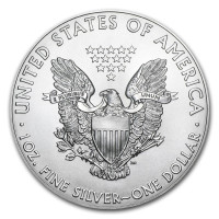 Yhdysvallat 2021 American Silver Eagle hopearaha