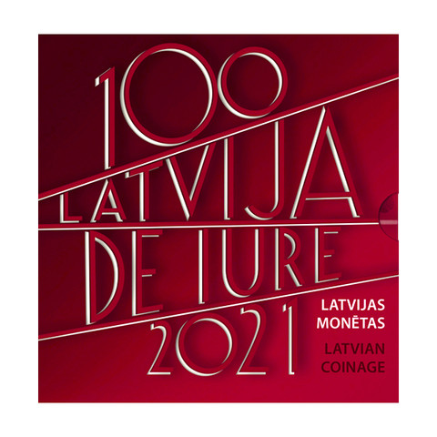 Latvia 2021 BU rahasarja De Iure 100