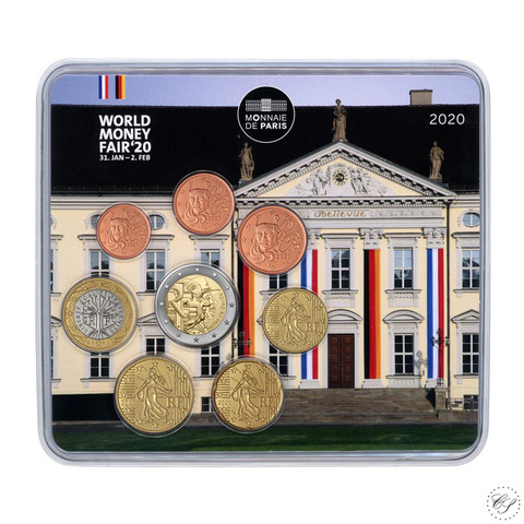 Ranska 2020 World Money Fair rahasarja BU