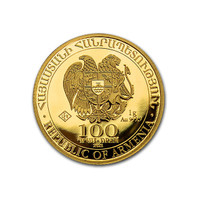 Armenia 2021 Nooan arkki 1g kultakolikko