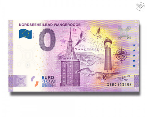 Saksa 0 € 2021 Wangerooge UNC