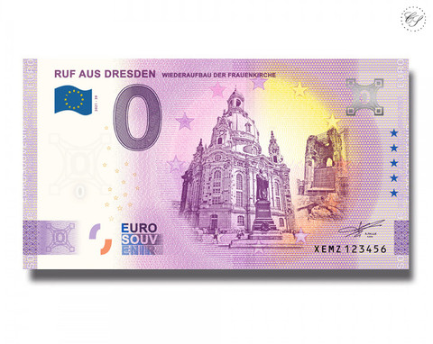 Saksa 0 € 2021 Ruf aus Dresden UNC