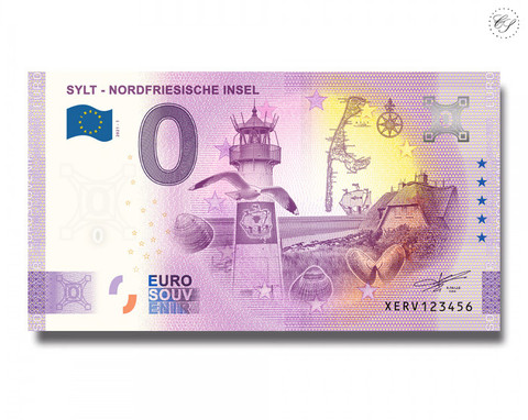 Saksa 0 € 2021 Sylt - Pohjois-Friisin saari UNC