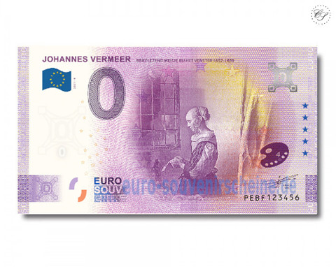Alankomaat 0 € 2021 Johannes Vermeer 4/6 UNC
