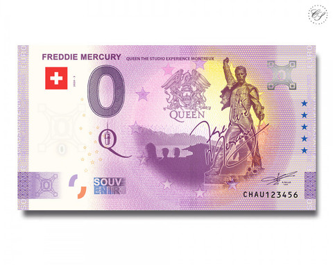 Sveitsi 0 € 2021 Freddie Mercury -juhlavuosiversio UNC