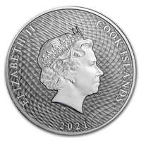 Cook Islands 2021 Bounty 1oz hopearaha