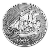 Cook Islands 2021 Bounty 1oz hopearaha