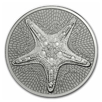 Cookinsaaret 2021 Meritähti hopearaha 1 oz