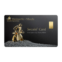 Kultalaatta 0,5 g Heimerle+Meule