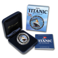 Tuvalu 1 $ 2012 Titanic 1 unssi PROOF