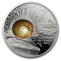 Cook Islands 10 $ 2012 Titanic 1.48 Unssia PROOF