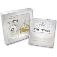 Cook Islands 10 $ 2012 Titanic 1.48 Unssia PROOF