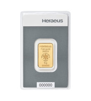 Kultalaatta 5 g Heraeus